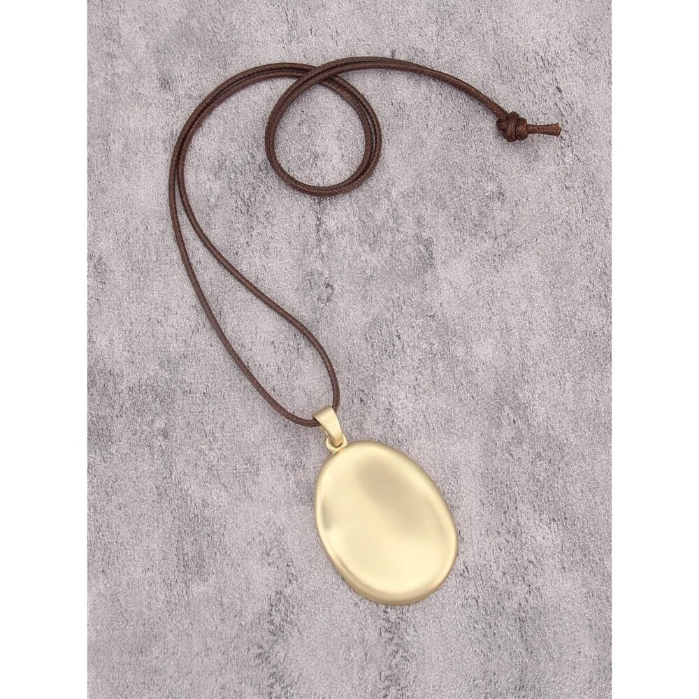 Versatile Long Boho Necklace With Adjustable Cord… - image 3